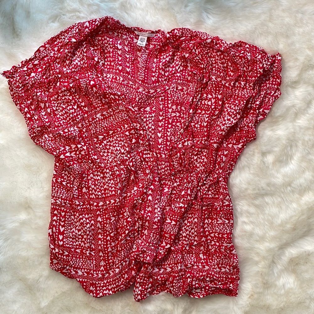 Victoria’s Secret robe coverup swim one size small medium m Valentine’s Day